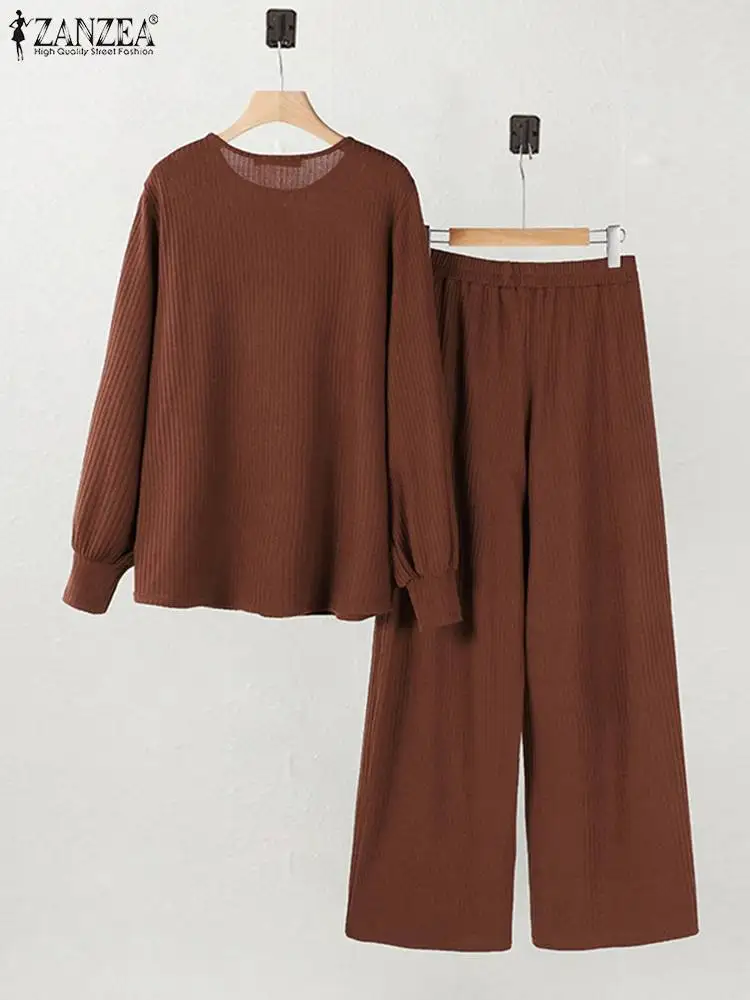 2 шт. женские комплекты из блузки и брюк с длинным рукавом