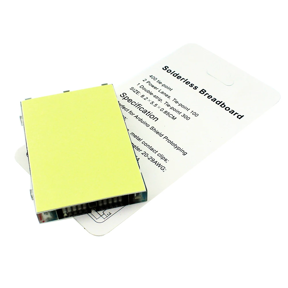 Mini Breadboard 400 Tie Points Universal Prototype Circuit Board For Arduino Electronic Soldering Bread Board Prototyping Plate