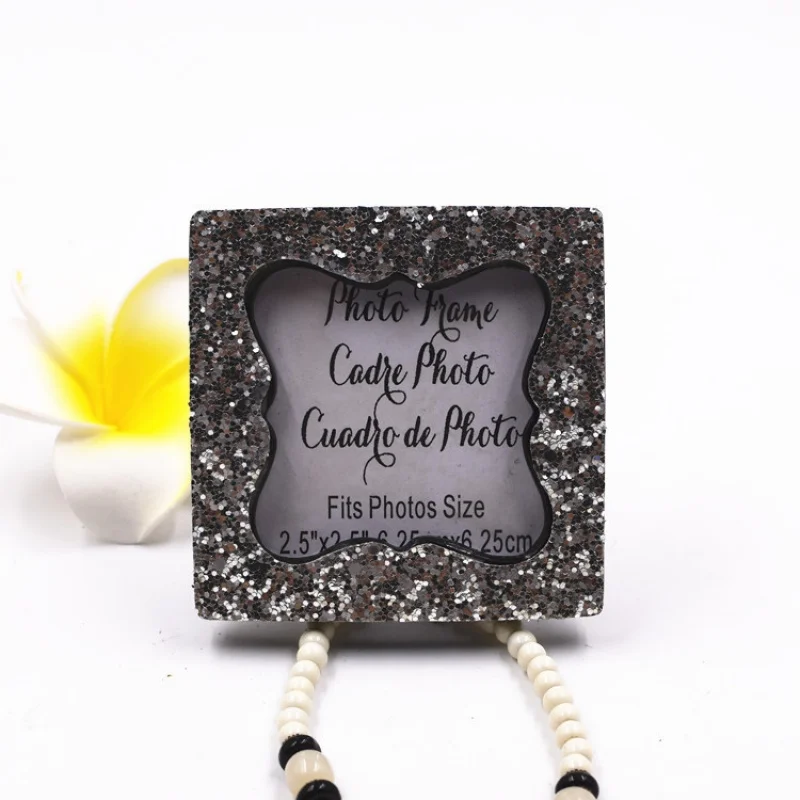 

Europe and America Creative Wedding Gift Wedding Favors Party Supplies Silver Photo Frame and Photo Holder Practical Photo Folde