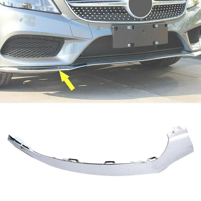 1 пара хромированная полоса для переднего бампера Mercedes-Benz CLS-Class W218 CLS320 400 550 A2188851574