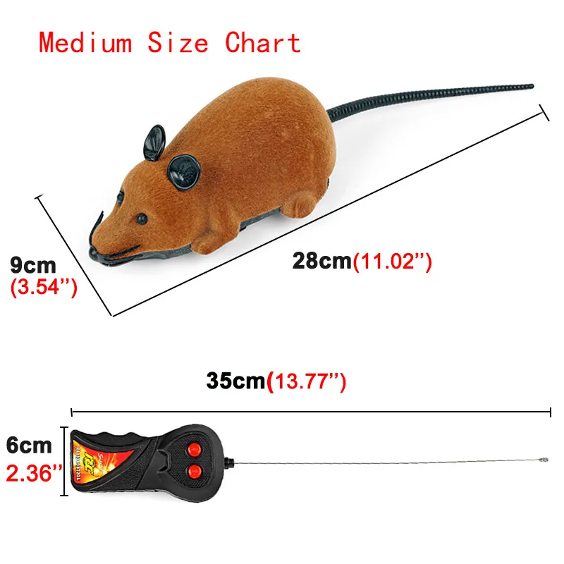 Электронные мышки для котов с дистанционным управлением 3 цвета |