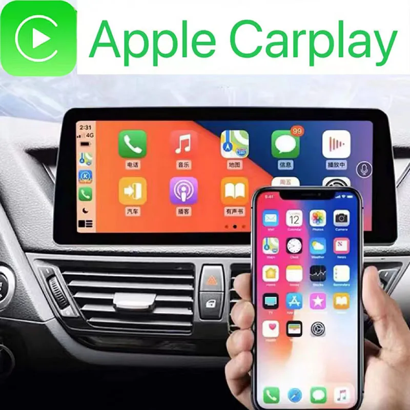 

Беспроводной модуль для автомобиля Bmw Carplay, интерфейсное устройство, система Android Carplay для BMW F30 F20, серия 1, 2, 5, навигация Gps для автомобиля