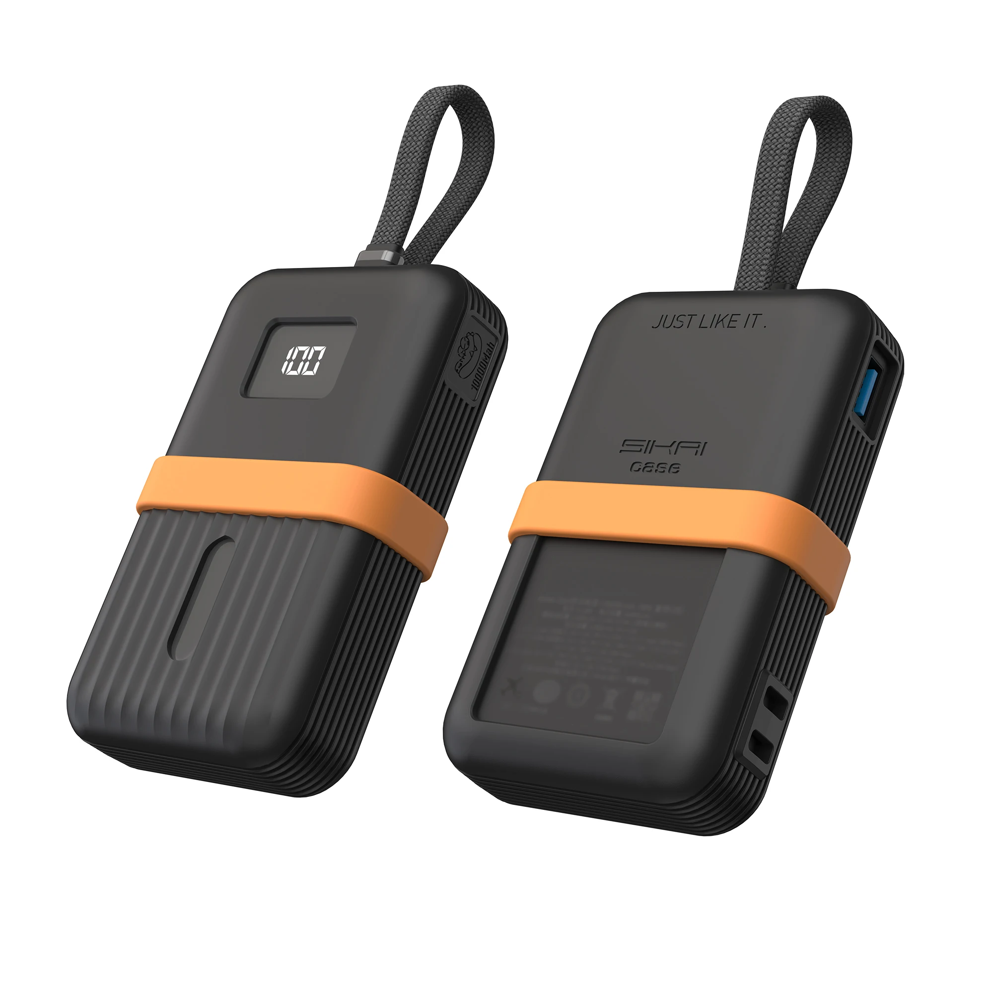 Фото Силиконовый чехол для Anker 10 000 мАч 30 Вт/10 000 мАч 35 Вт/20 000 мАч 30 Вт/20 000 мАч 35 Вт Power Bank противоударный защитный чехол №1