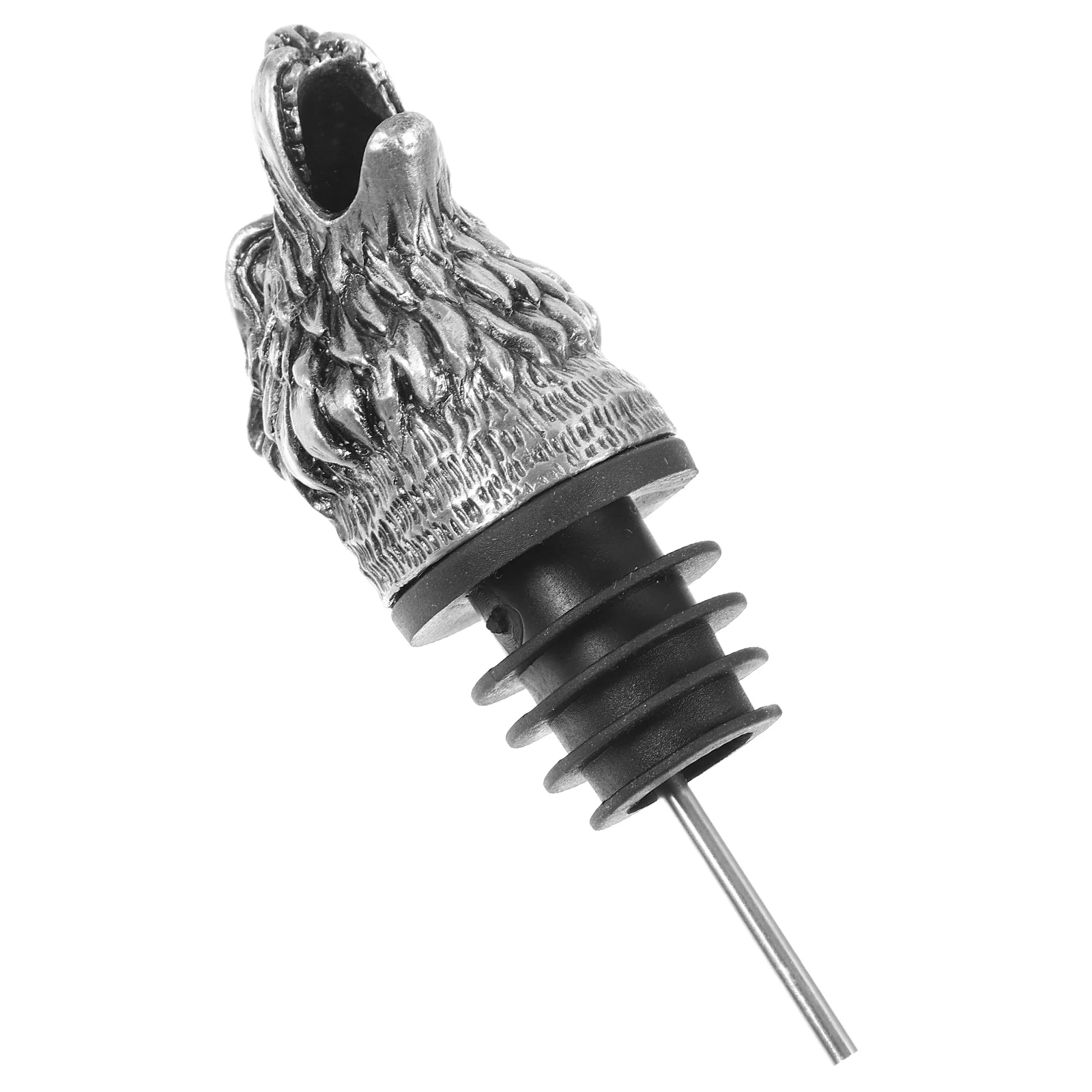 Головка волка пробки для бутылок вакуумный аератор масла животных практичные