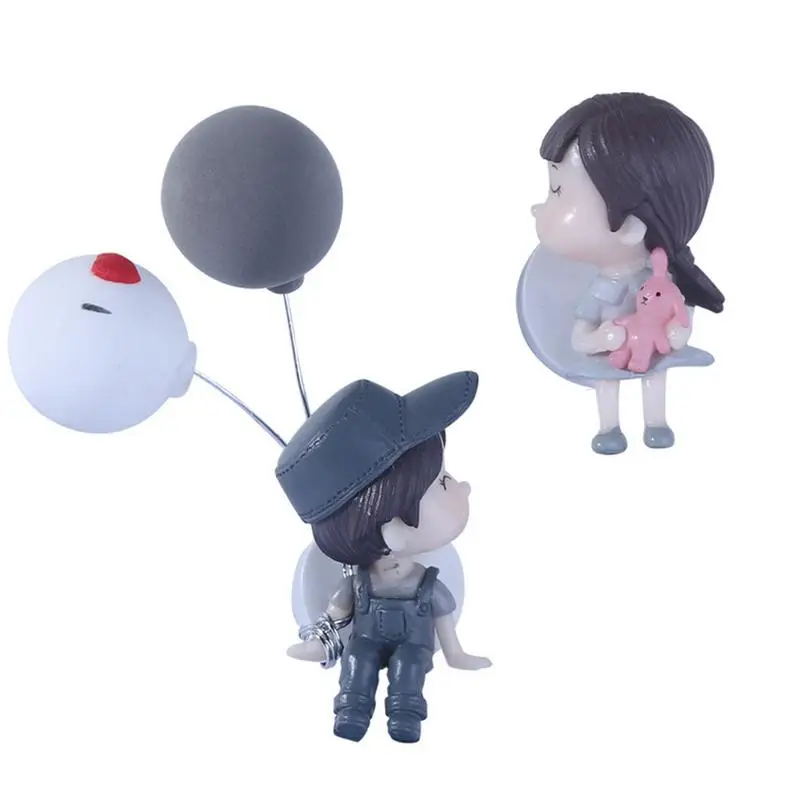 

Cute Air Freshener For Car Aromatherapy Essential Oil Car Diffuser Air Freshener With 5 Pcs Incense Chips Cute Cartoon Shape Car