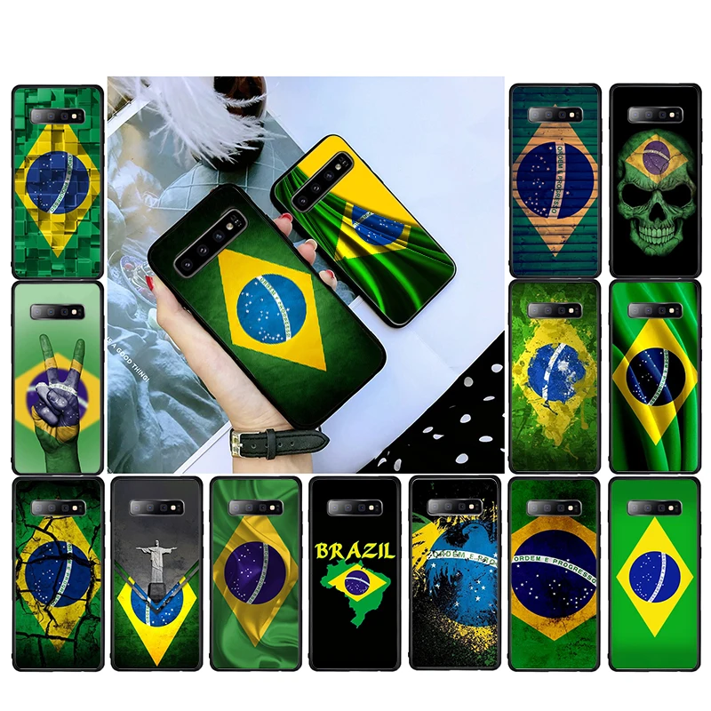 

Brazil flag Brasilien Flagge Phone Case for Samsung Galaxy S23 S22 S20 Ultra S20 S22 Plus S21 S10 S9 Plus S10E S20 FE