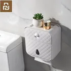 Держатель рулона туалетной бумаги Xiaomi Mijia, водонепроницаемый настенный держатель для полотенец, для ванной комнаты
