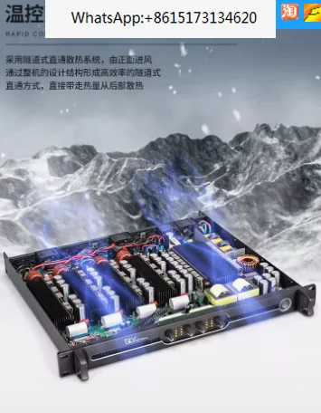 

Audio Professional Power Amplifier 10000W K28 & K413 90V-270V 2 / 4-Channel Subwoofer Ampli Dampling Factor 5000 1U 10KG