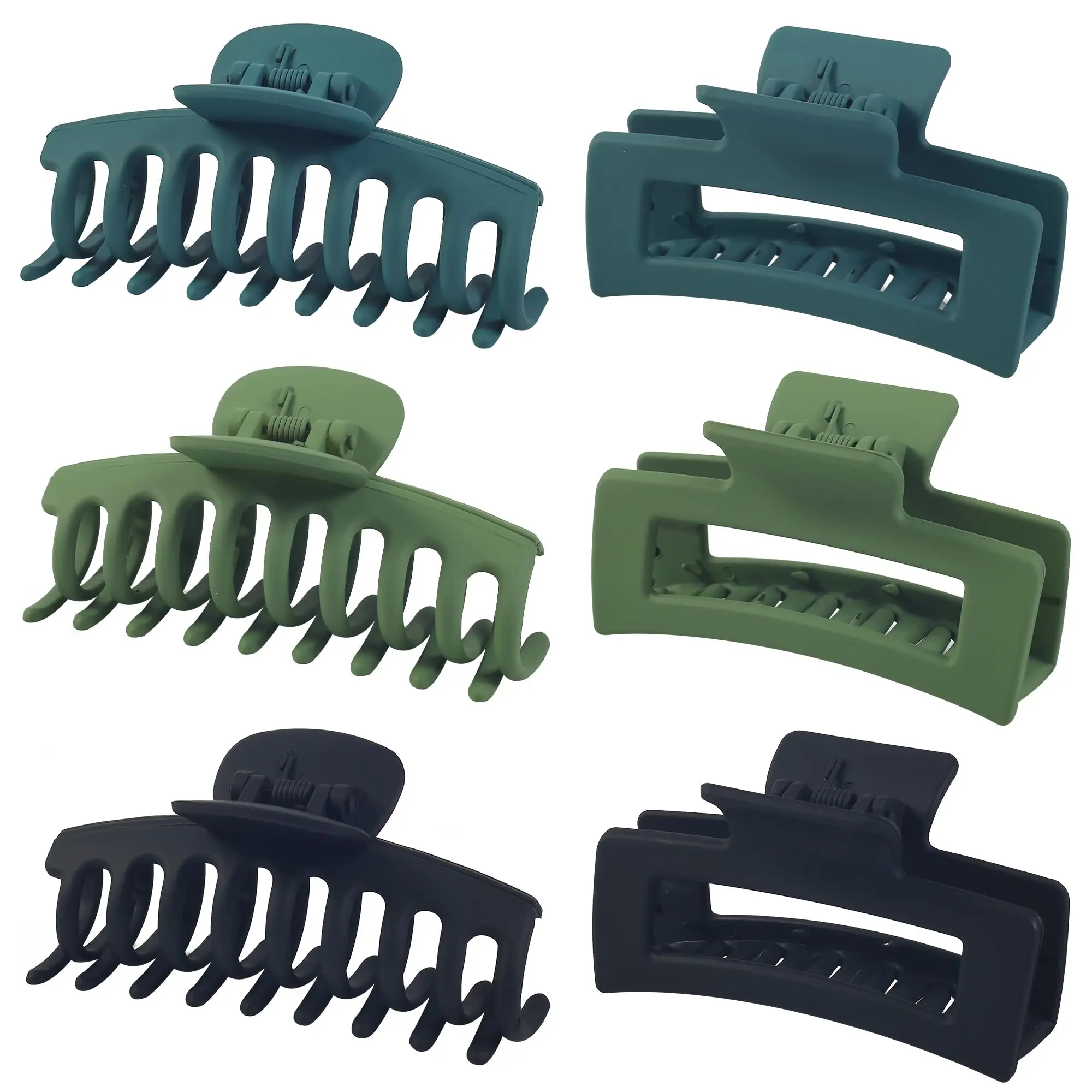 

Non Slip Claw Hair Clips for Women and Girls, Perfect for Fine Hair and Thick Hair Long Matte Hair Jaw Clips Cute Hair Clips