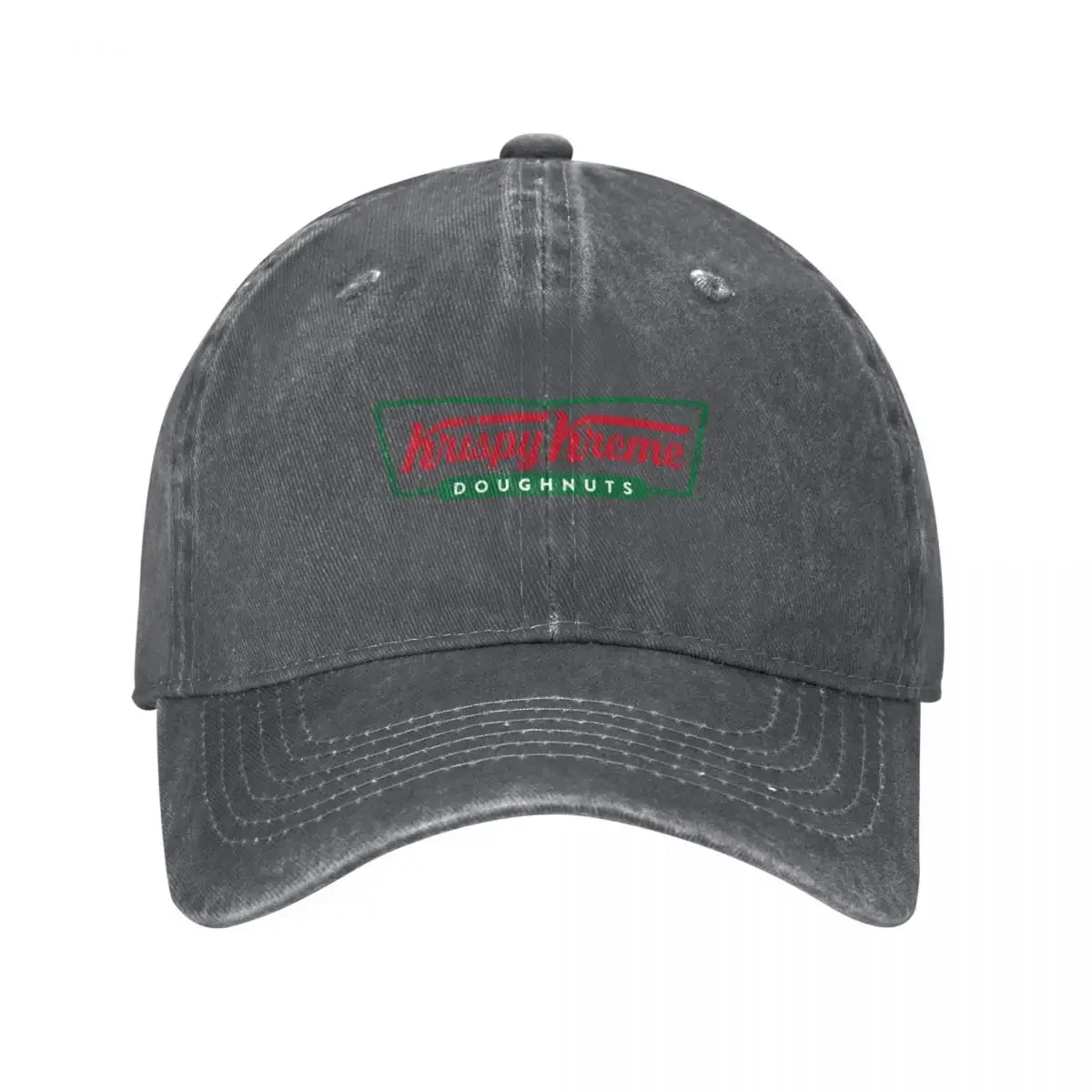 Фото Бейсбольная кепка Krispy Kreme Doughnuts, модная пляжная кепка в стиле «папина шляпа», морская кепка для мужчин, мужские и женские кепки №1