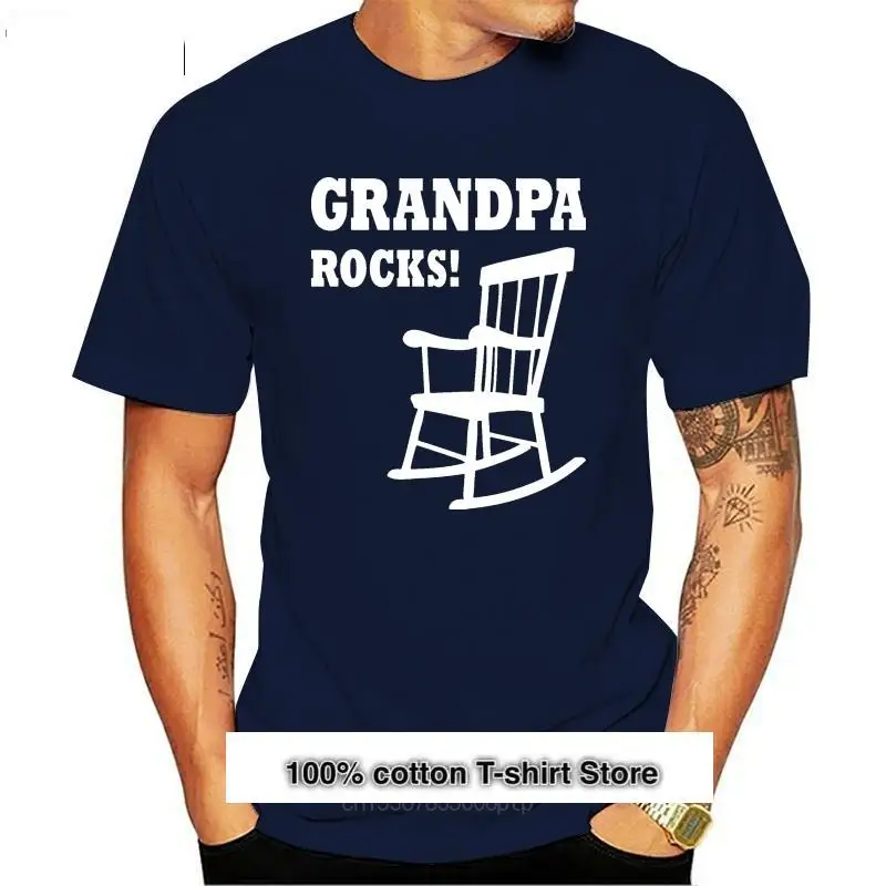 

Abuelo Rocks-Idea de regalo para el Día del Padre para papá, camiseta divertida, abuelo