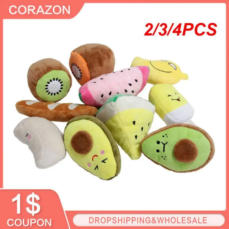 

2/3/4 шт., плюшевые игрушки для питомцев, 16x8x8 см