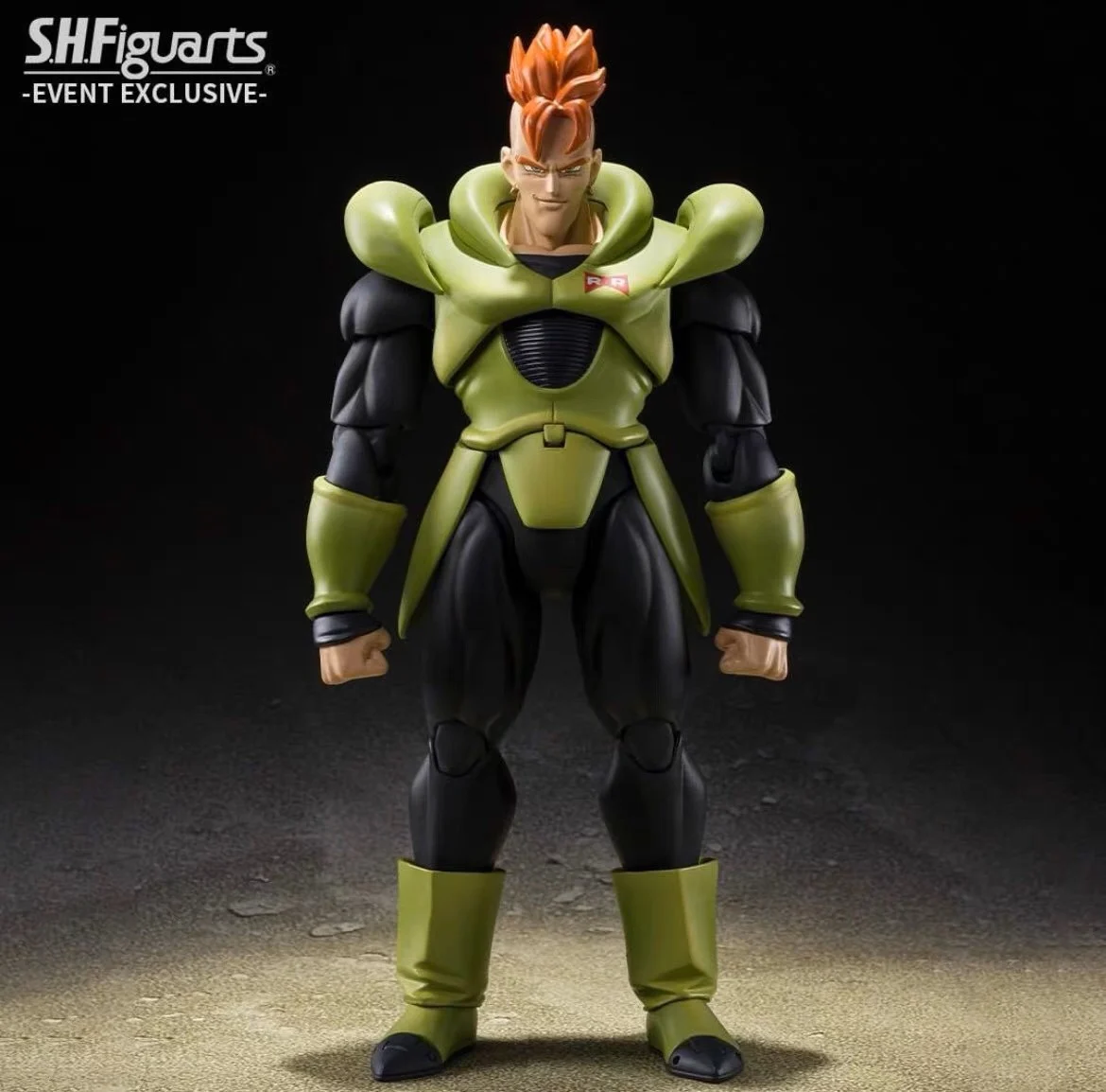 

ORIGINAL BANDAI DBZ MODEL SHF SPIRITS LIMITED ANDROID 16 ACTION FIGURES MODEL
