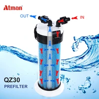 atman qz30 aquarium fish tank pre filter turtle tank externe vat filter externe filter geschikt voor zoet water en zeewater