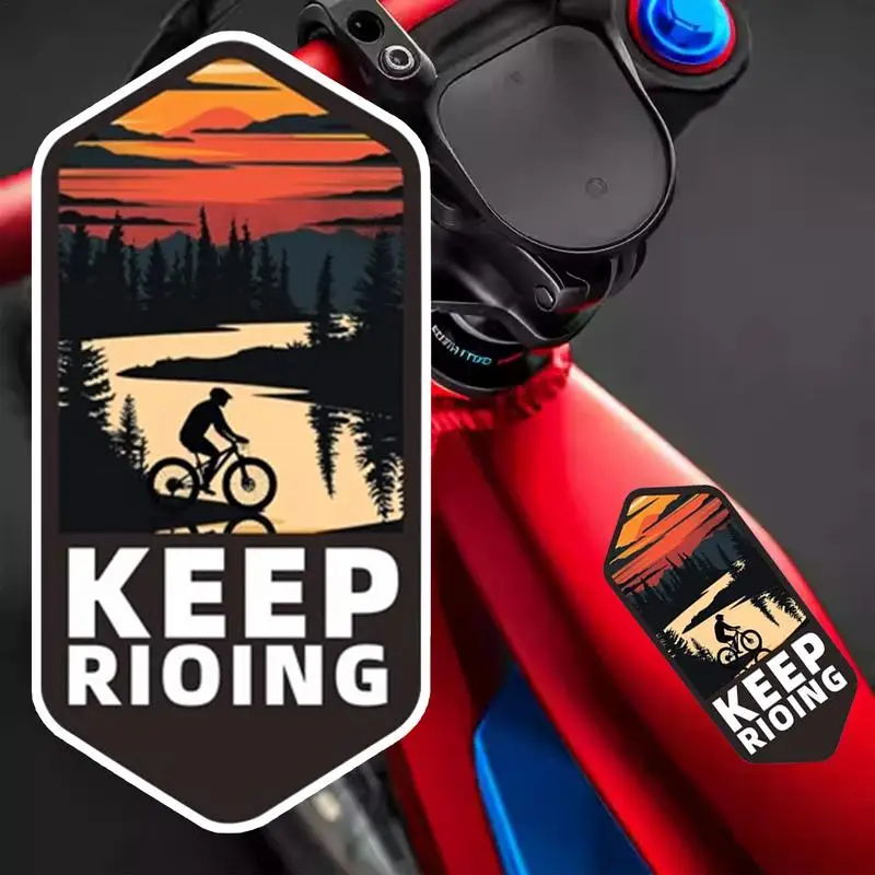 Велосипедные наклейки для детей велосипедные на верхнюю трубку байкерские рамку