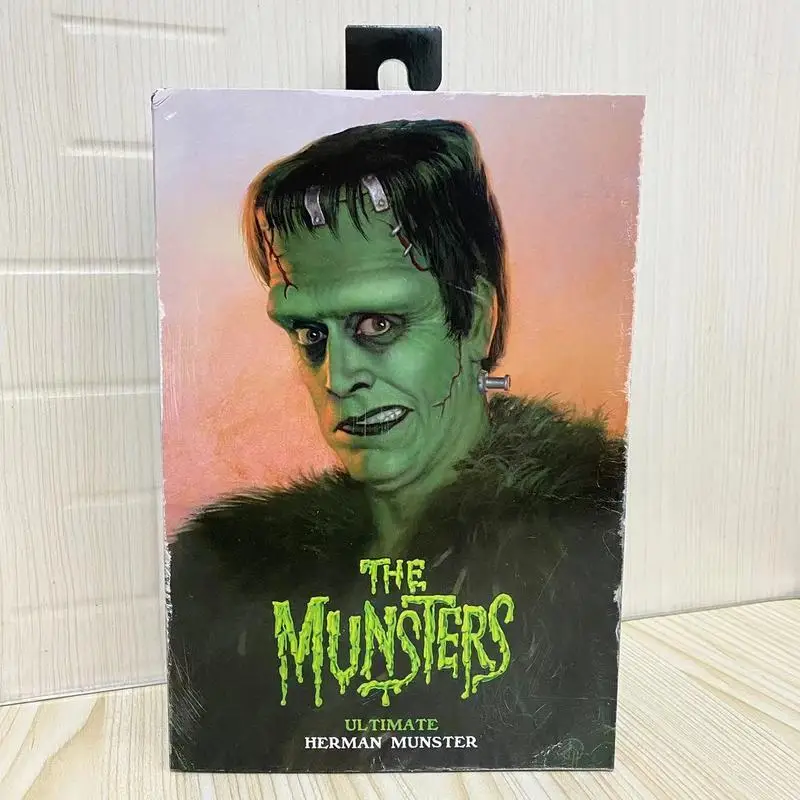 Toys The Count Herman Munster Movie Figurine Anime Movable Collection Model Doll Gift Original