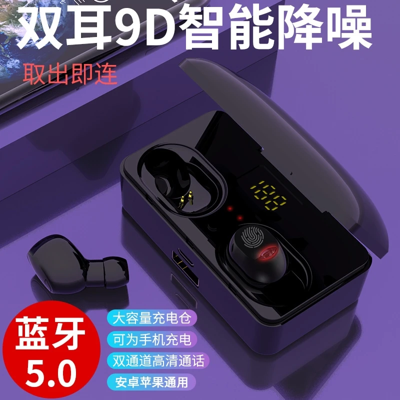 

TWS-гарнитура с сенсорным цифровым дисплеем и поддержкой Bluetooth 5,0