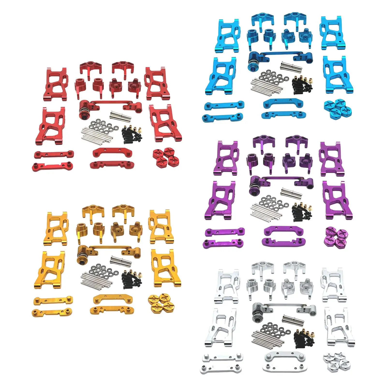 

Metal Upgrade Combo Set Accessory for 144010 124016 1:12 1:14 Scale RC Car