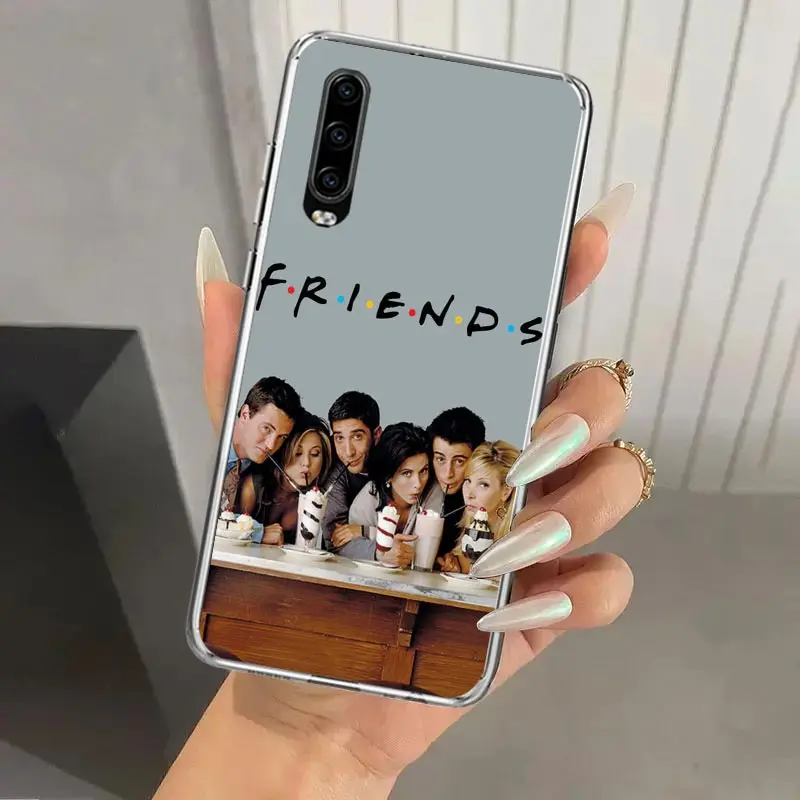 Забавный чехол для телефона с принтом друзья ТВ-шоу семьи Huawei P40 P30 P20 P10 Pro Mate 20 10 Lite