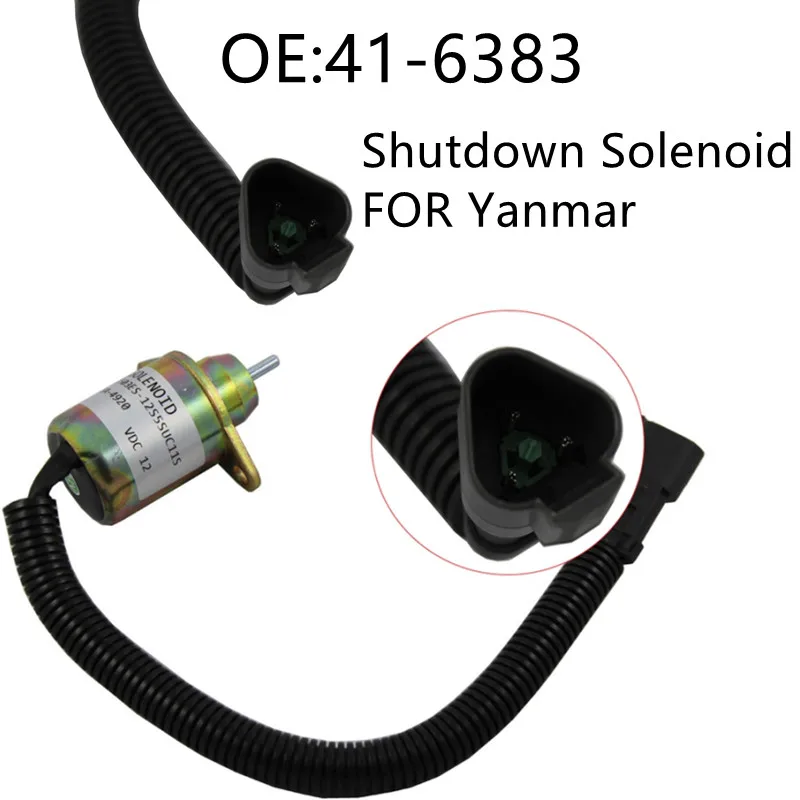 

Соленоид остановки отключения для двигателя Yanmar заменяет Thermo King 41-6383