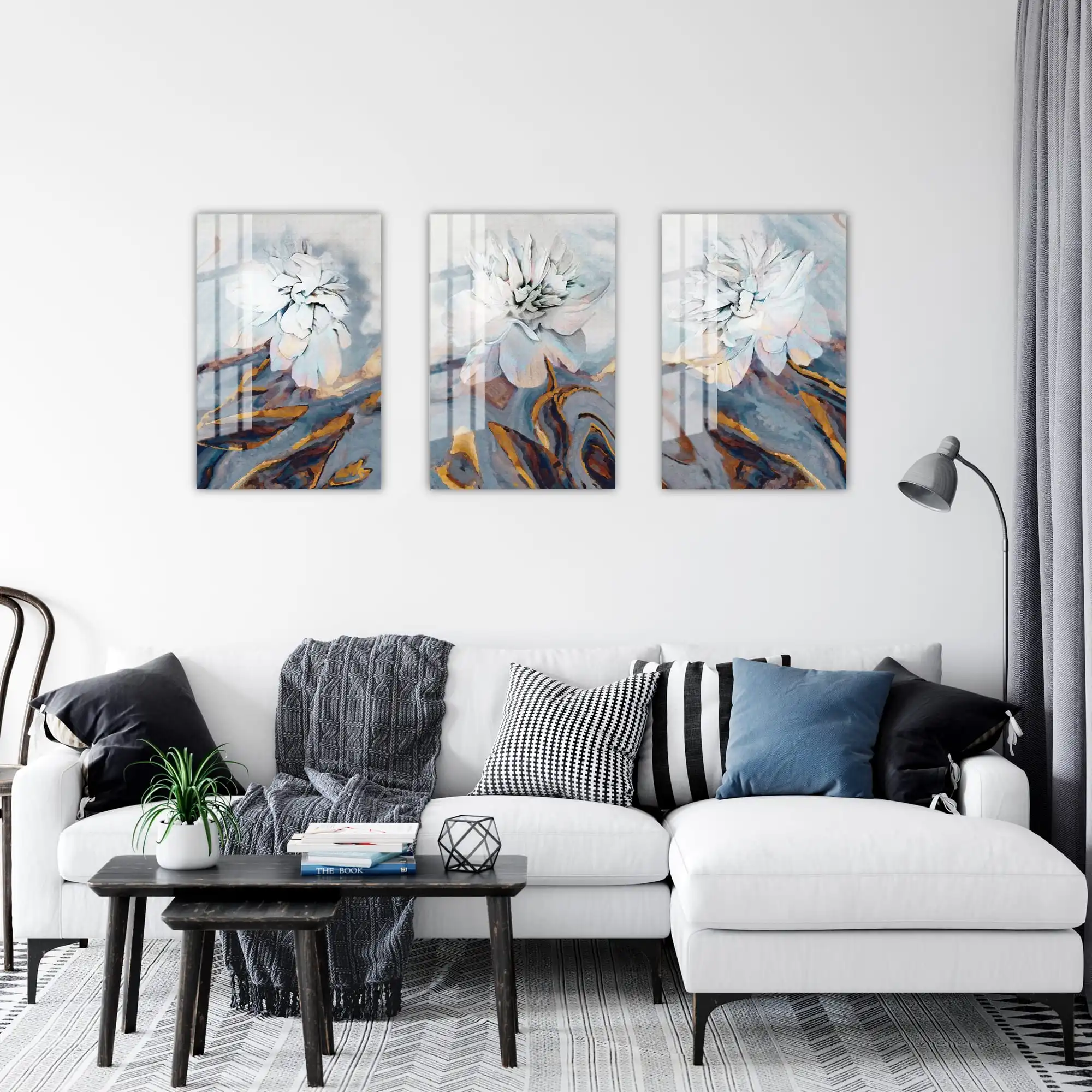 Рисунок на стекле "Альба 2" 40x60 см Наклейки на стену Обои 3D полезные вещи для дома для кухни Декорации комнат Зеркальные плакаты.