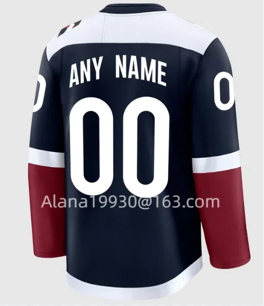 Изготовленные на заказ трикотажные изделия нового стиля Nathan MacKinnon Cale Makar Mikko Rantanen