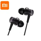 Наушники Xiaomi Piston3, проводные металлические наушники-вкладыши 3,5 мм с сабвуфером, Наушники унисекс с проводным управлением, беруши для телефона Samsung Huawei