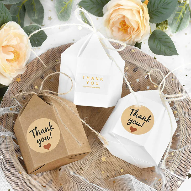 Высококлассная Шестигранная коробка для конфет 10 шт. Подарочная сделай сам