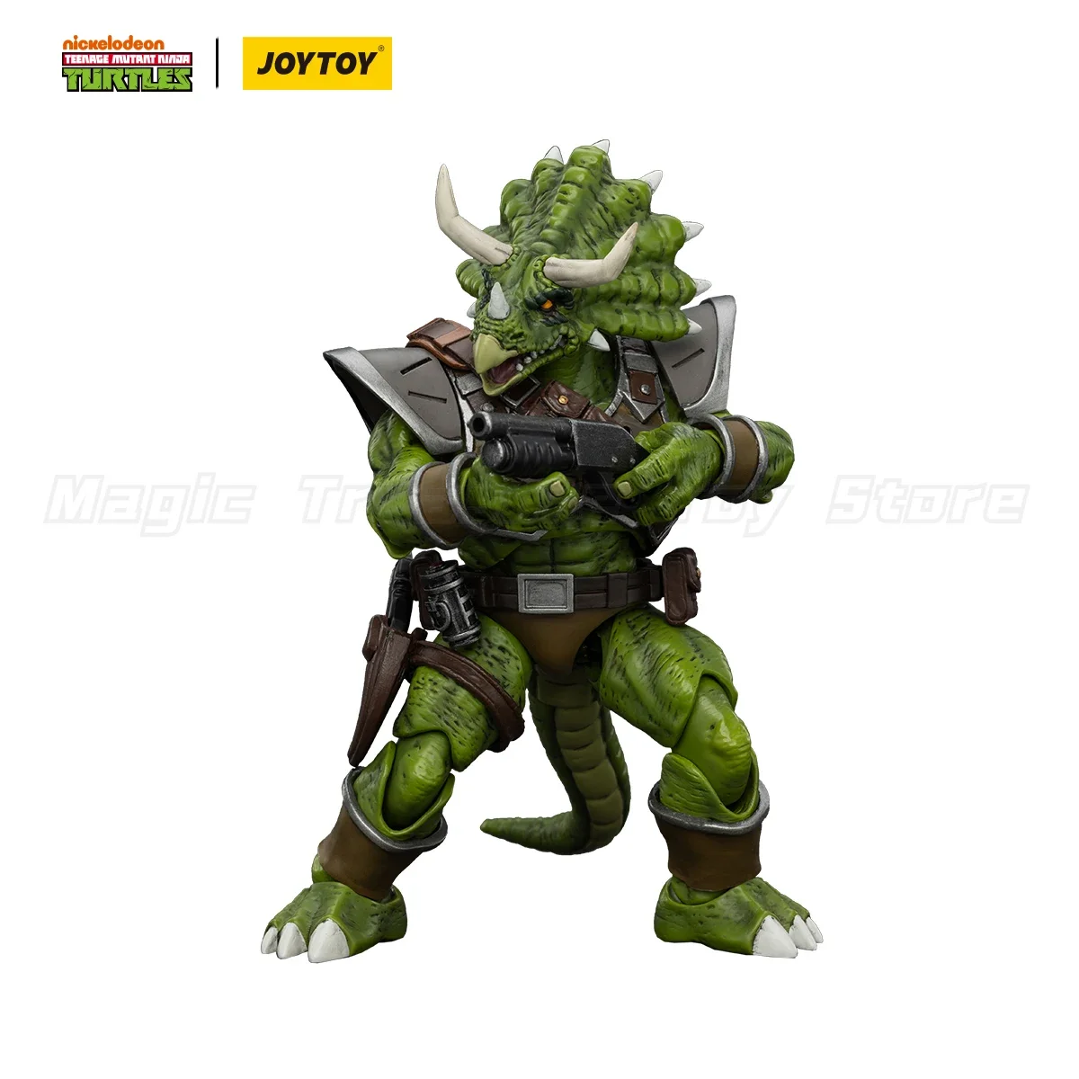 Фото В наличии: Фигурка JOYTOY 1/18 TMNT-Captain Zorax Adjutant Zork Triceraton Infantryman, модель персонажа аниме. №5