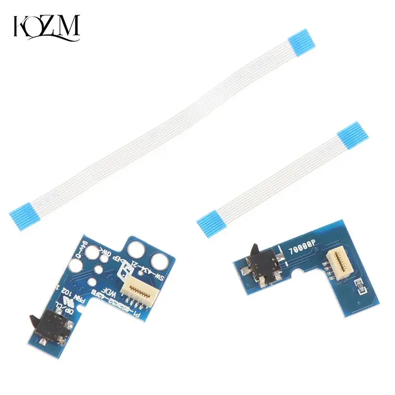 

1set Power ON OFF Reset Switch Board With 8pin Flex Ribbon For PS2 70000 90000 Repair Parts