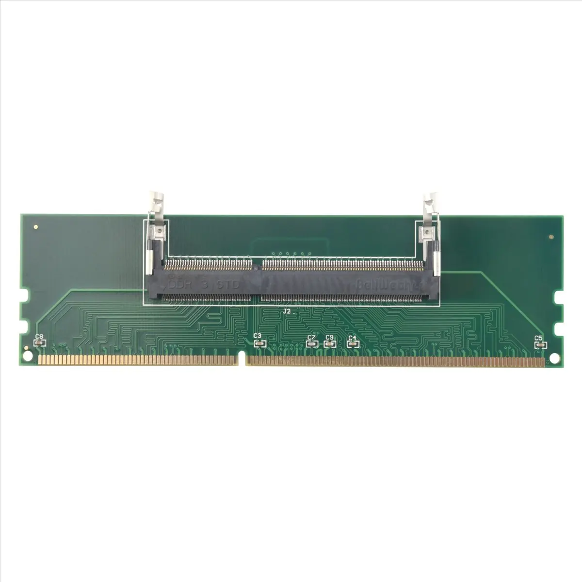 Фото 【A65I】 Адаптер памяти 1.5V DDR3 204 Pin SO-DIMM для ноутбука в слот DIMM для настольного компьютера №3