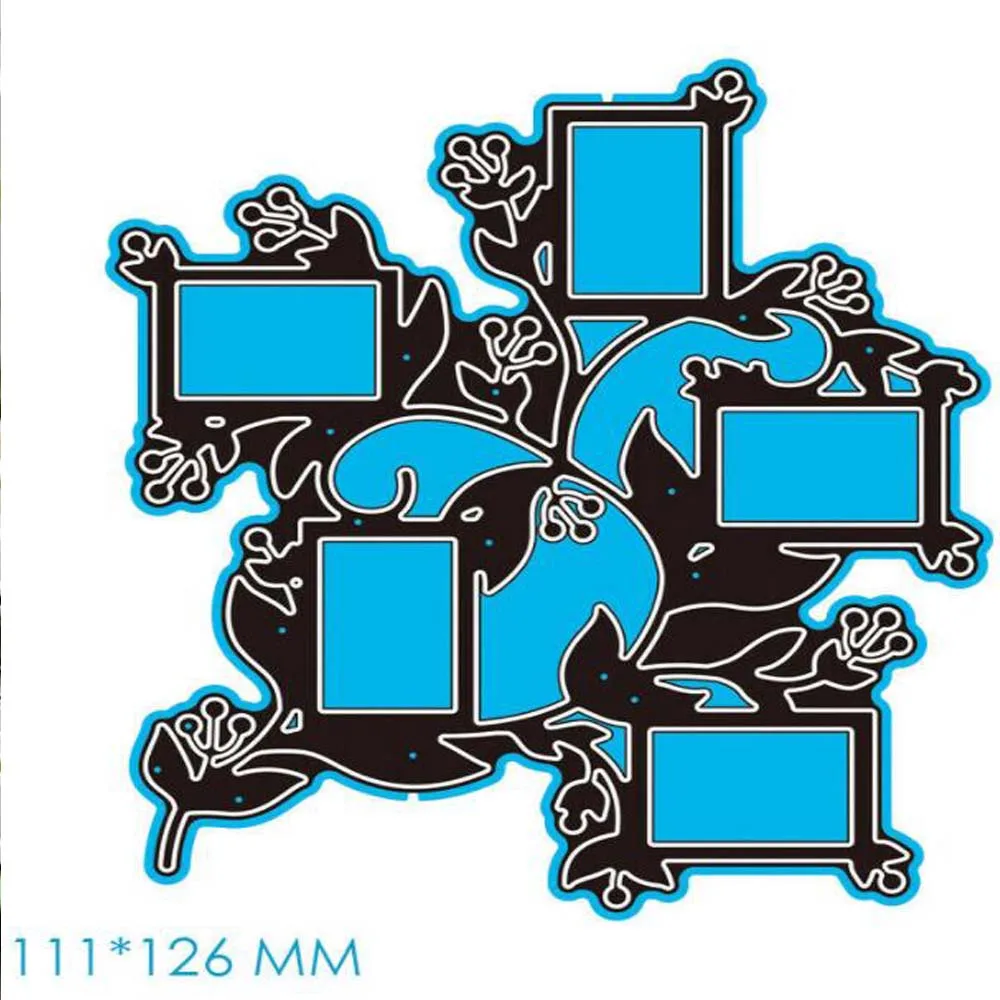 Металлические пресс-формы фоторамка сделай сам Скрапбукинг Фотоальбом