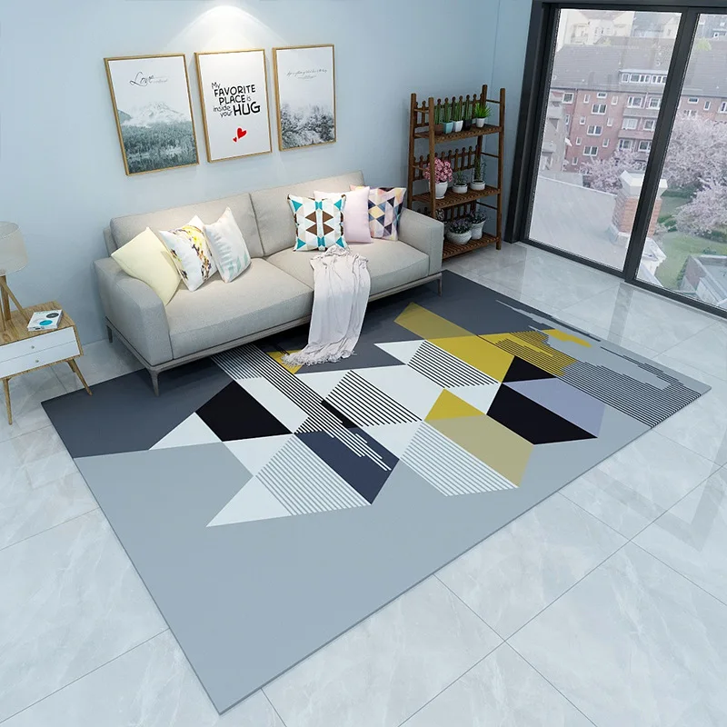 Геометрическое пространство-фотообои полноразмерный ковер для спальни балкона