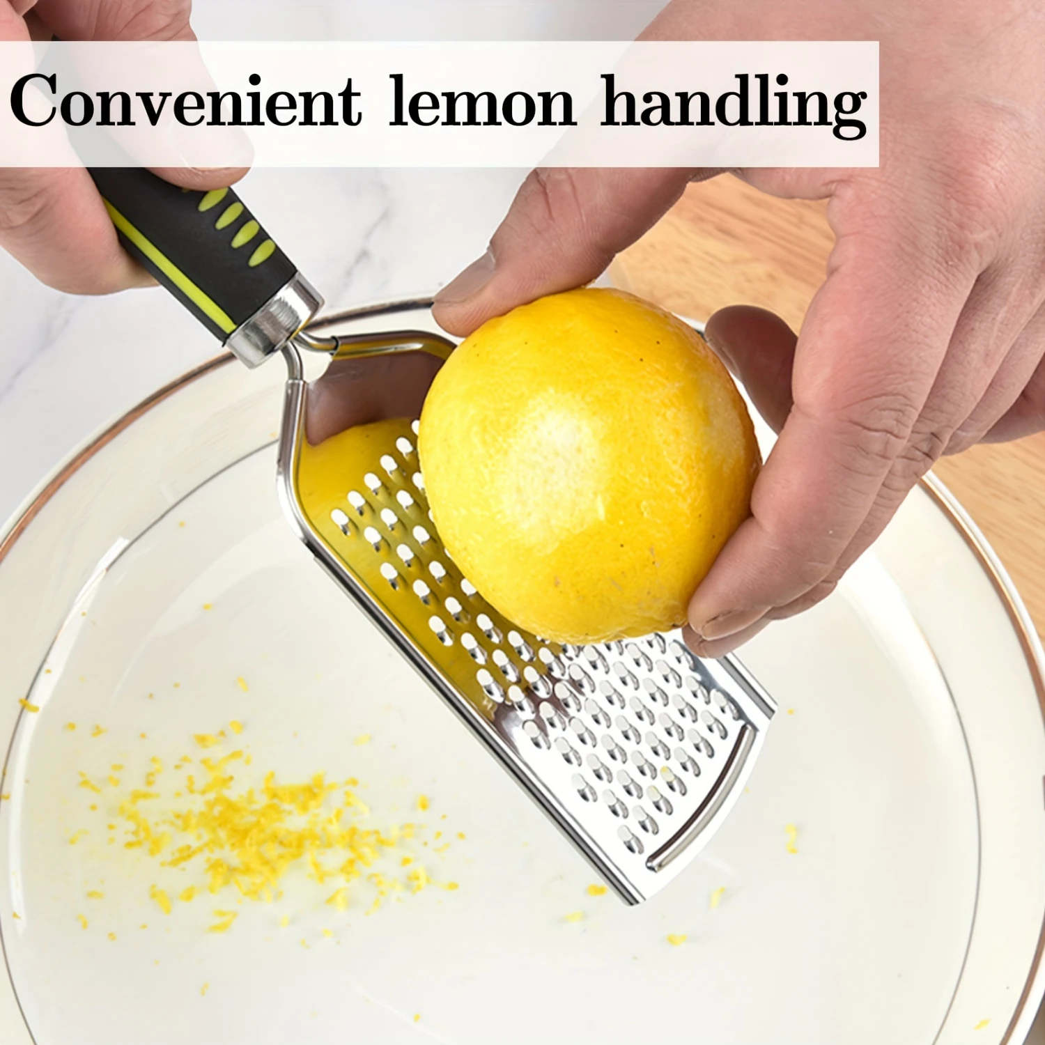 4-Piece Stainless Steel Cheese & Vegetable Grater Set With Cleaning Brush - Manual Multi- Gadgets For And Restaurant Use