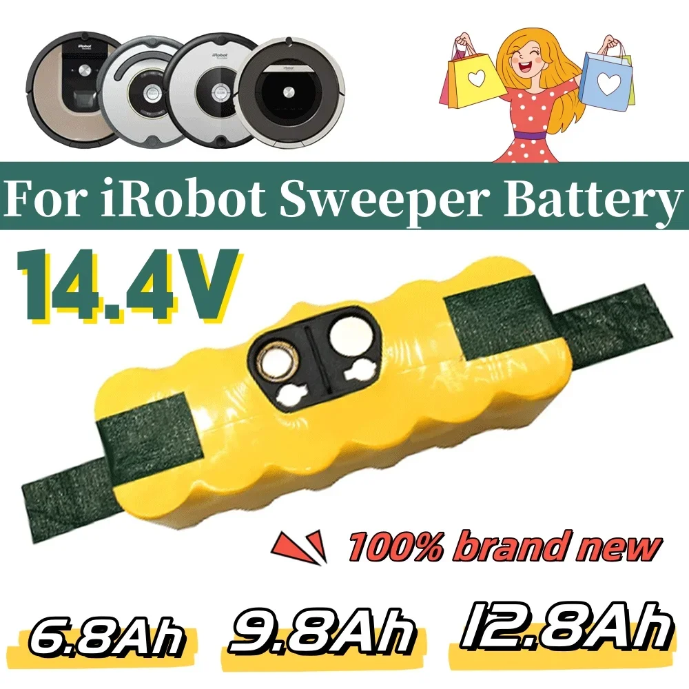 14 4 В 6 8/9 8/12 8 Ач для iRobot Roomba аккумулятор 500 600 700 800 900 595 620 650 780 890 пылесоса