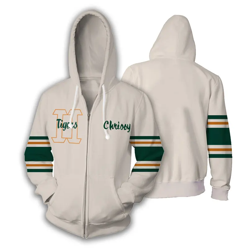 

Костюм для косплея «очень странные дела», сезон 2022, костюм для косплея, свитшот на молнии с капюшоном, куртка, пальто, карнавальный костюм на ...