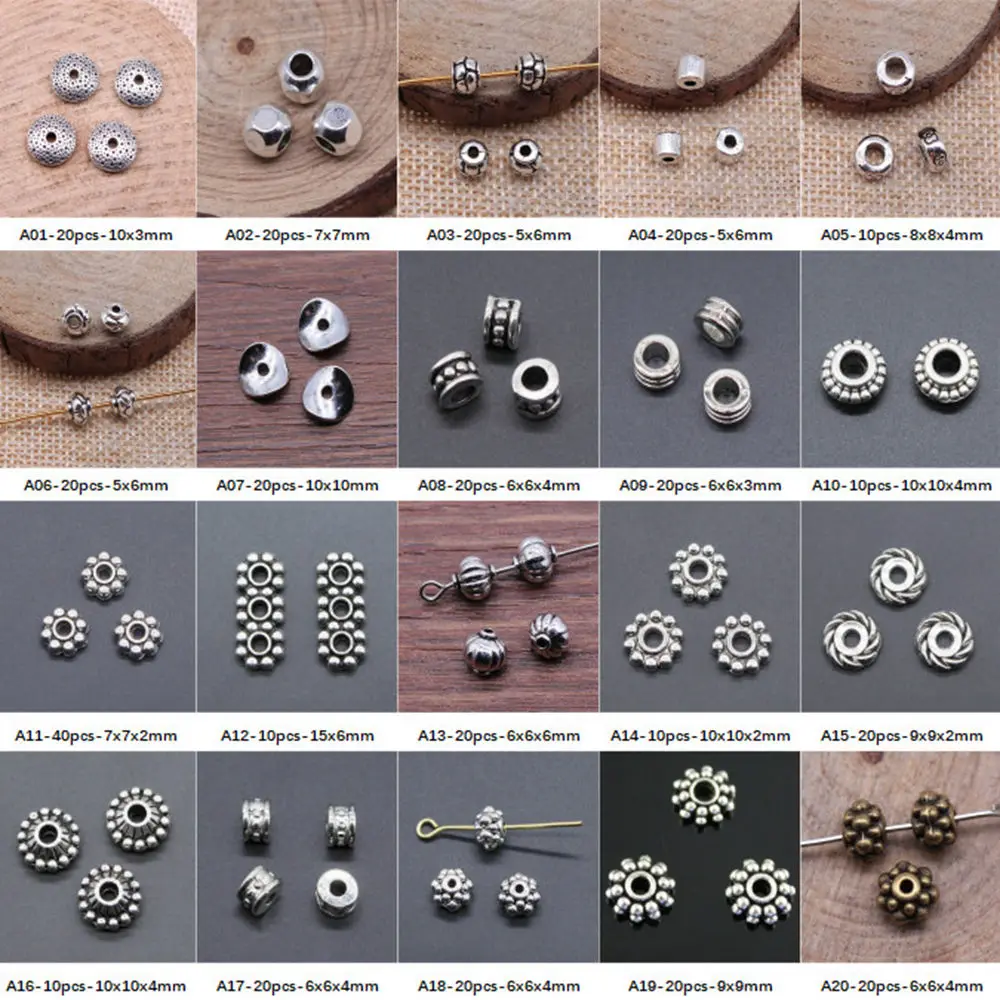 

New Arrival Spacer Beads For Jewelry Making Findings DIY Craft Gift