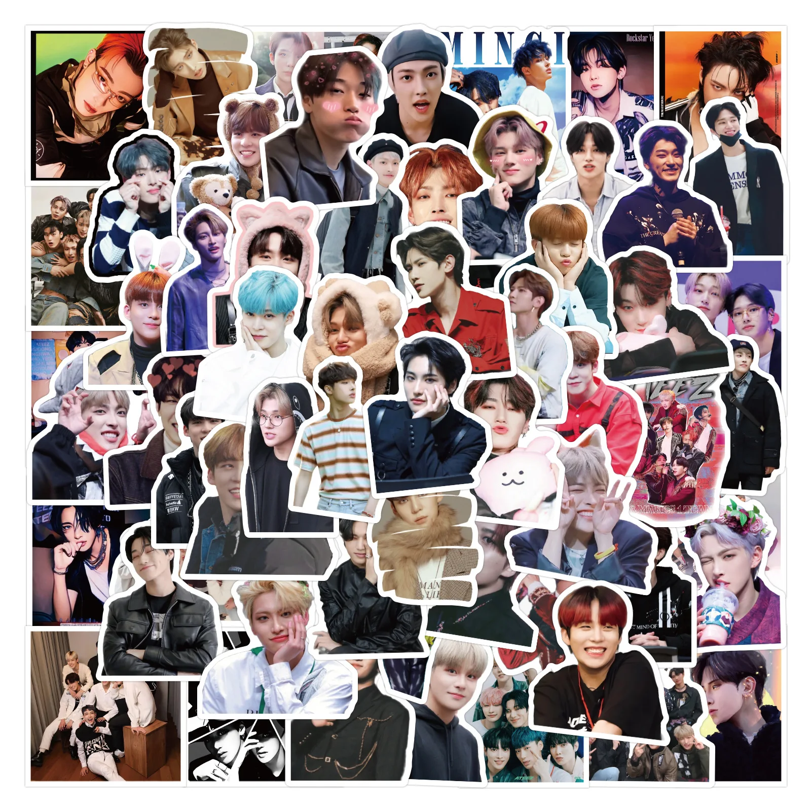 110 шт./набор декоративные наклейки для украшения Kpop Idol