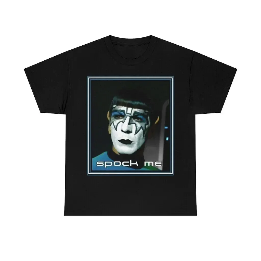 Мужская футболка с коротким рукавом Live Long And Rock Hard Ace Frehley Spock Me