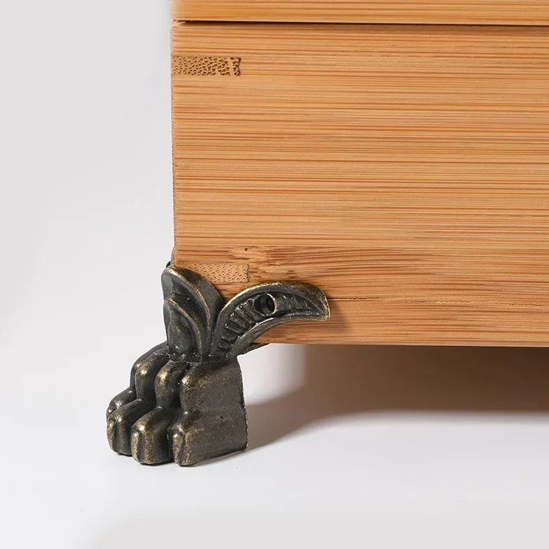 4 шт. антикварный цинковый сплав винтажная ювелирная сундук подарочная коробка