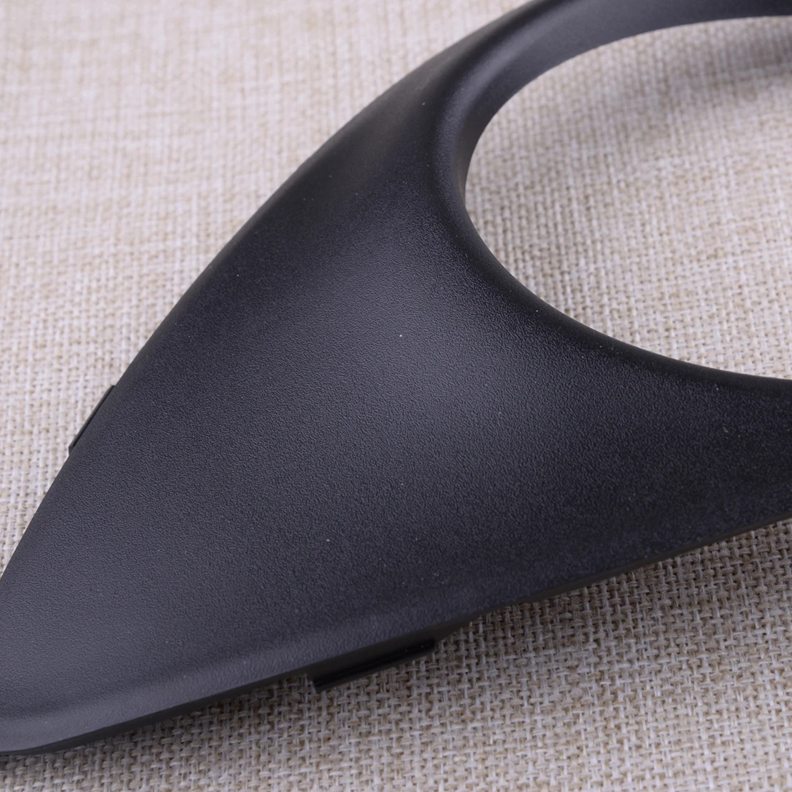 Черная пластиковая Автомобильная передняя левая противотуманная лампа задняя