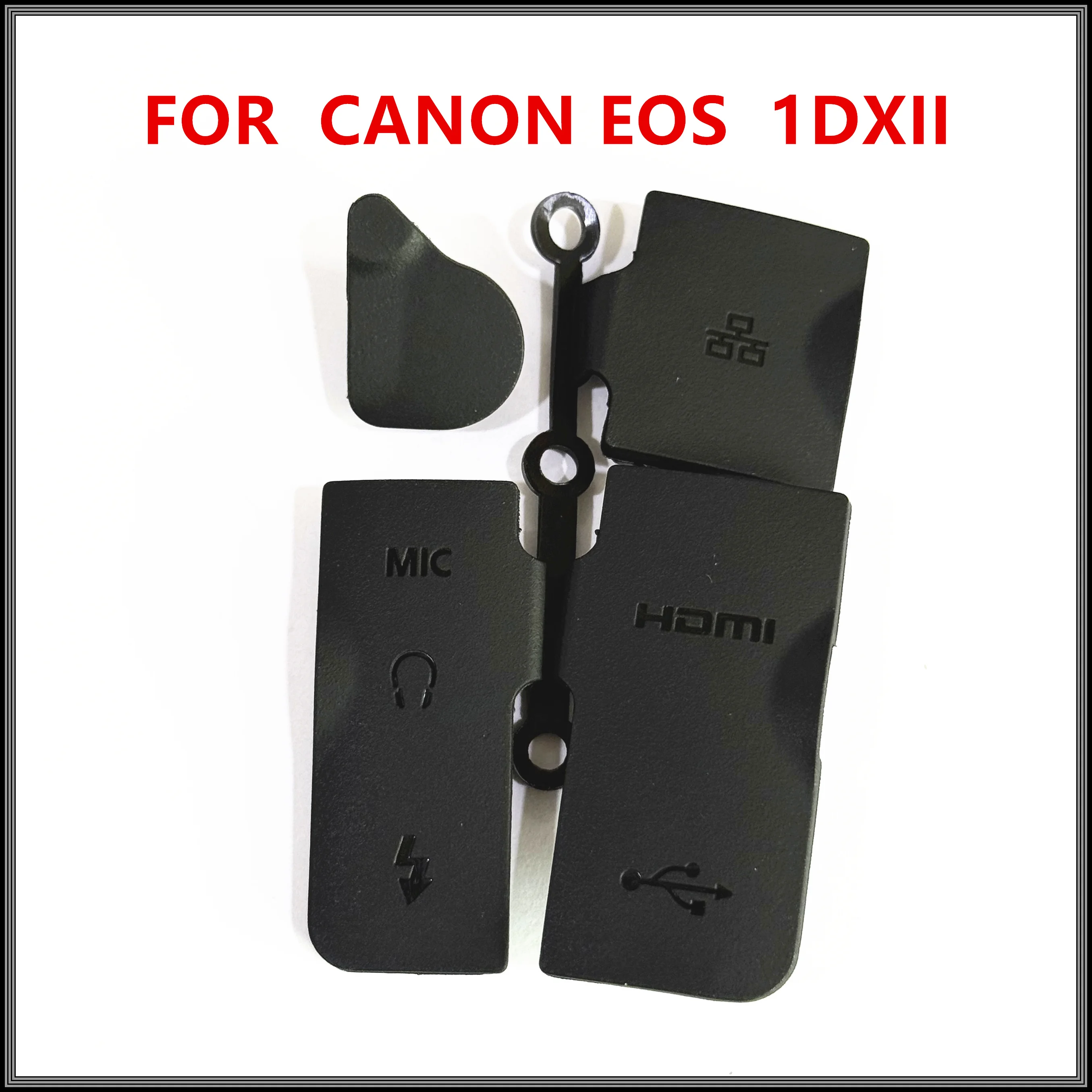Фото Новый чехол для Canon EOS 1DX 1DX2 1DXII 1DX Mark ii USB, резиновая крышка MIC HDMI, чехол, детали камеры №2