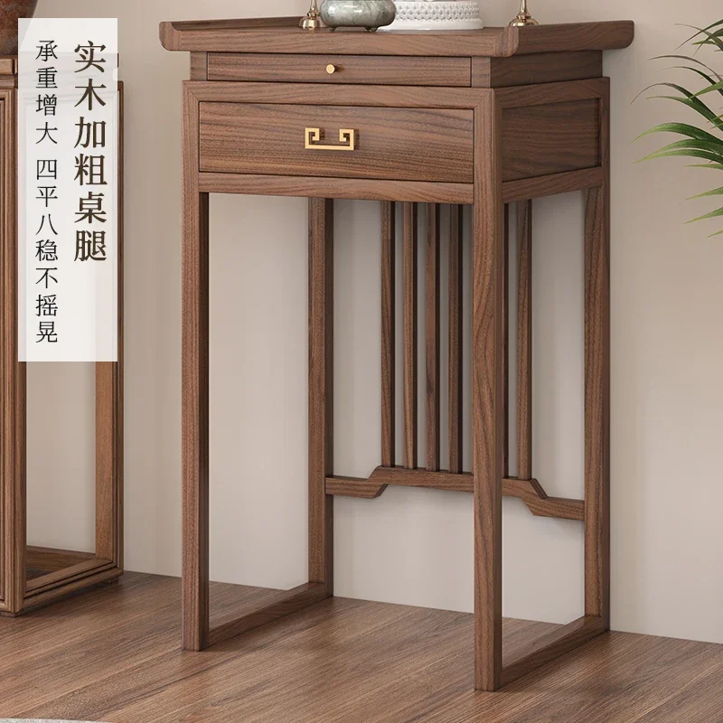 Новый китайский стол из черного ореха футляр для благовоний бытовой цельного