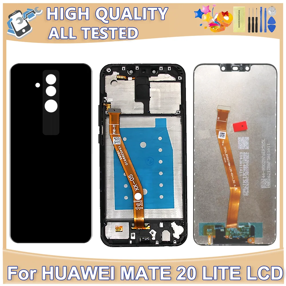 6 3 &quotвысокое качество для Huawei Mate 20 Lite ЖК-дисплей с сенсорным экраном INE-LX2 SNE-LX1 SNE-LX2