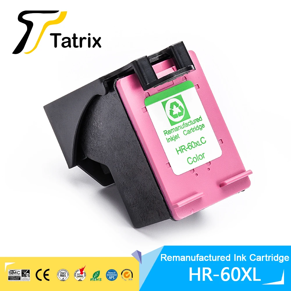 Картридж Tatrix 60 60XL для струйных принтеров HP Deskjet F2560/F2568/ F4280/F4288 |