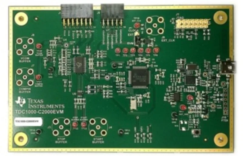 Диагностическая плата TDC1000-C2000EVM для разработки представляет собой