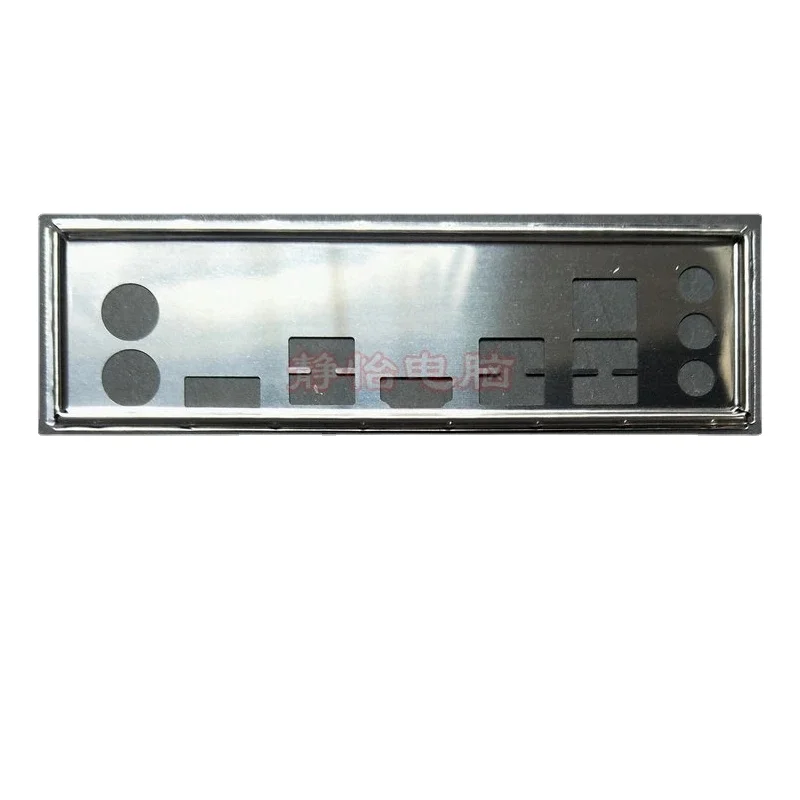 Escudo de Volta Placa Peças Backplate Blende Suporte Bezel Placa-mãe Defletor para Asus Prime Z390-p io