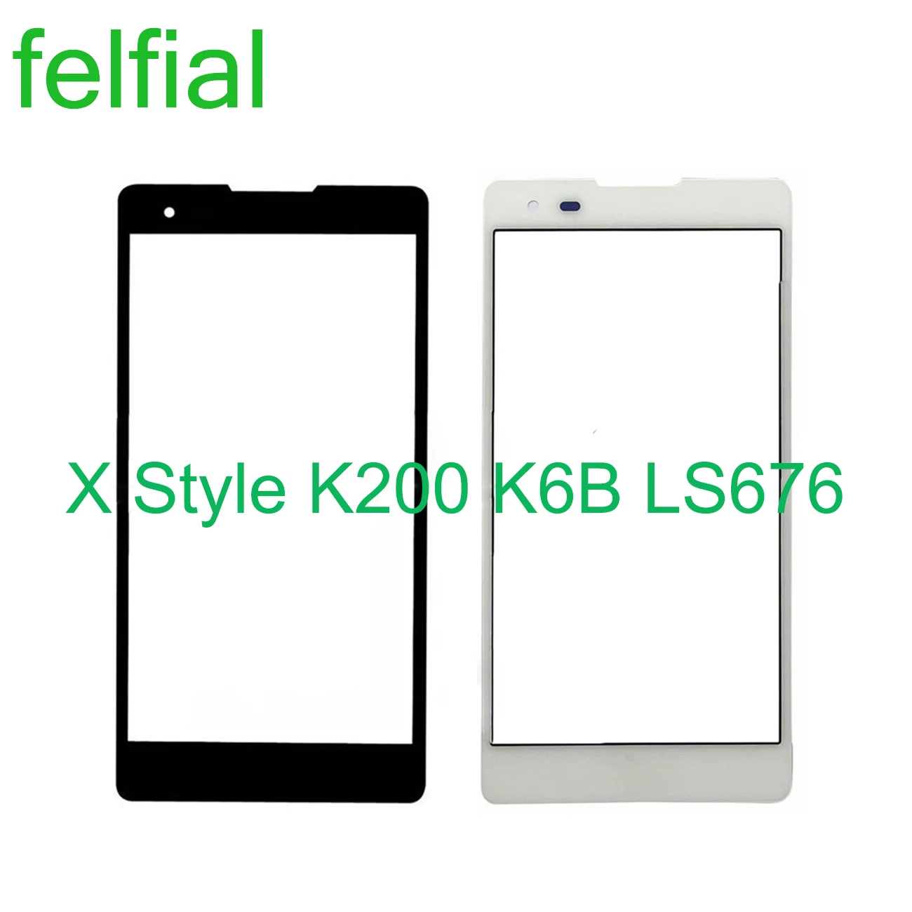 10 шт./партия сменные стеклянные линзы для сенсорного ЖК-экрана LG X Style K200 K6B LS676 K200DS