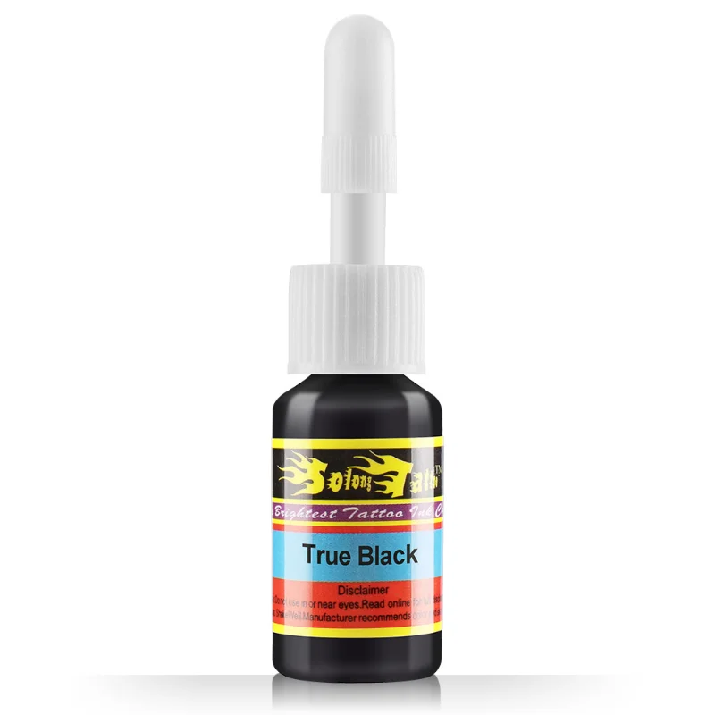 

Набор пигментов для татуировок с вышивкой в виде флакона дракона, 5 мл, пигментные татуировочные чернила для татуировок