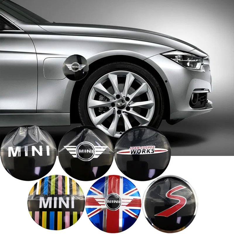 4 шт., декоративные наклейки на колесо для Mini Cooper JCW R50 R52 R53 R56 R57 R58 R60